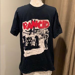 Rancid black T-shirt large